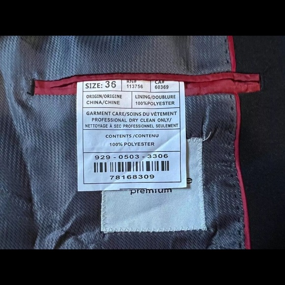 STOCKHOMME PREMIUM Womens Grey Suit Jacket - Picture 9 of 9